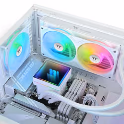 Thermaltake TH240 V3 ARGB Processeur Refroidisseur de liquide tout-en-un 12 cm Blanc 1 pièce(s) - Vue supplémentaire 5