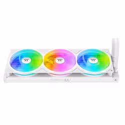 Thermaltake TH360 V3 ARGB Processeur Refroidisseur de liquide tout-en-un 12 cm Blanc 1 pièce(s) - Vue supplémentaire 4