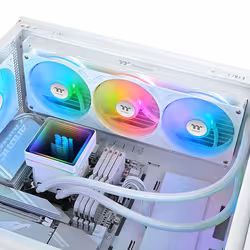 Thermaltake TH360 V3 ARGB Processeur Refroidisseur de liquide tout-en-un 12 cm Blanc 1 pièce(s) - Vue supplémentaire 5