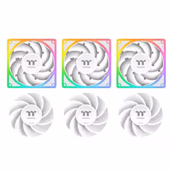 Thermaltake MAGCurve 360 Ultra Snow AIO ARGB Fan Carte-mère Kit de refroidissement du liquide 12 cm Blanc 1 pièce(s) - Vue supplémentaire 5