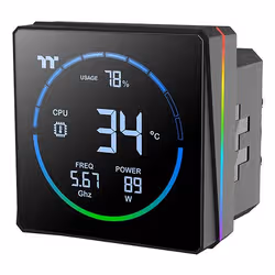 Thermaltake TH240-S V3 ARGB Processeur Refroidisseur de liquide tout-en-un 12 cm Noir 1 pièce(s) - Vue supplémentaire 2