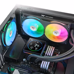 Thermaltake TH240-S V3 ARGB Processeur Refroidisseur de liquide tout-en-un 12 cm Noir 1 pièce(s) - Vue supplémentaire 5