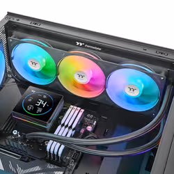 Thermaltake TH360-S V3 ARGB Processeur Refroidisseur de liquide tout-en-un 12 cm Noir 1 pièce(s) - Vue supplémentaire 5