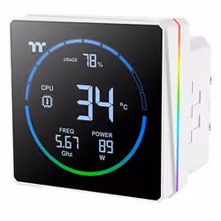 Thermaltake TH240-S V3 ARGB Processeur Refroidisseur de liquide tout-en-un 12 cm Blanc 1 pièce(s) - Vue supplémentaire 2