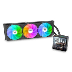 Thermaltake TH360 V3 Ultra ARGB Processeur Refroidisseur de liquide tout-en-un 12 cm Noir 1 pièce(s)