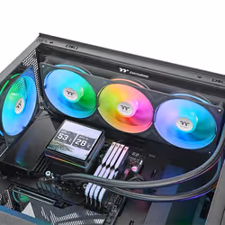Thermaltake TH360 V3 Ultra ARGB Processeur Refroidisseur de liquide tout-en-un 12 cm Noir 1 pièce(s) - Vue supplémentaire 5