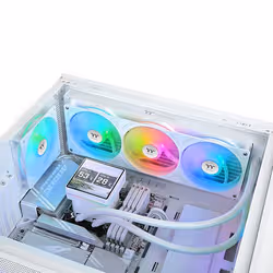 Thermaltake TH360 V3 Ultra ARGB Processeur Refroidisseur de liquide tout-en-un 12 cm Blanc 1 pièce(s) - Vue supplémentaire 5