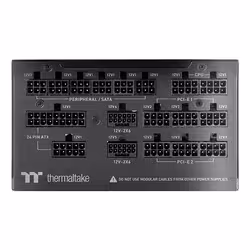 Thermaltake Toughpower TF3 unité d'alimentation d'énergie 1650 W 24-pin ATX ATX Noir - Vue supplémentaire 6