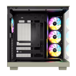 Thermaltake CA-11E-00MEWN-WS unité centrale Midi Tower Vert - Vue supplémentaire 3