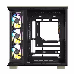 Thermaltake CA-11E-00MEWN-WS unité centrale Midi Tower Vert - Vue supplémentaire 4