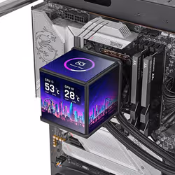 Thermaltake MINECUBE 360 Ultra Processeur Refroidisseur de liquide tout-en-un 12 cm Noir 1 pièce(s) - Vue supplémentaire 2