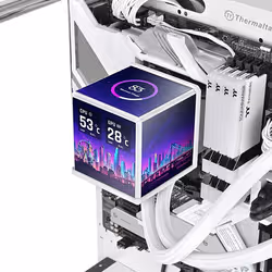 Thermaltake MINECUBE 360 Ultra Processeur Refroidisseur de liquide tout-en-un 12 cm Blanc 1 pièce(s) - Vue supplémentaire 2