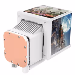 Thermaltake MINECUBE 360 Ultra Processeur Refroidisseur de liquide tout-en-un 12 cm Blanc 1 pièce(s) - Vue supplémentaire 3