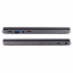 Acer Chromebook R724T-TCO-K01L MediaTek 11.6" PC portable Écran tactile HD 8Go RAM 64Go Flash Wi-Fi 6 ChromeOS Noir Français - Vue supplémentaire 6
