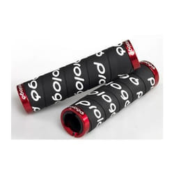 Poignées de vélo Prologo Chameleon Grip Black/White - Système Lock-on - 90 g