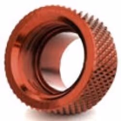 Bitspower BP-DBRWP-C40, Laiton, Rouge