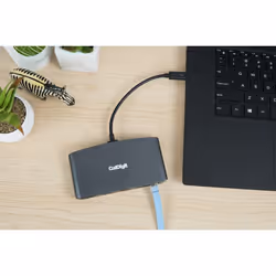 CalDigit Thunderbolt 3 mini Dock Avec fil Noir, Gris - Vue supplémentaire 7