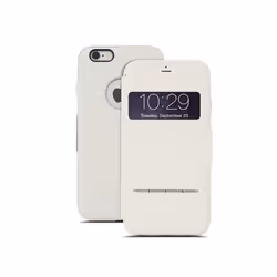 Moshi SenseCover, Folio, Apple, Apple iPhone 6, 11,9 cm (4.7"), Beige, Blanc