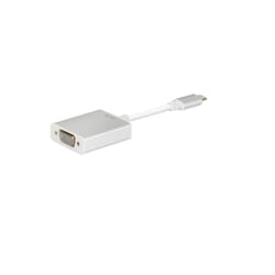 Moshi USB-C to VGA adaptateur graphique USB 1920 x 1200 pixels Argent, Blanc