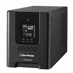 CyberPower PR2200ELCDSL, Interactivité de ligne, 2,2 kVA, 1980 W, Sinus, 160 V, 283 V