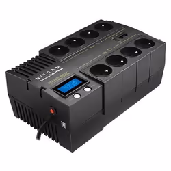 Onduleur Powerbox Green Protect 1200VA - NITRAM - Protection contre les surcharges et les surtensions - 8 prises