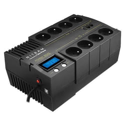 Onduleur Powerbox Green Protect 1200VA - NITRAM - Protection contre les surcharges et les surtensions - 8 prises