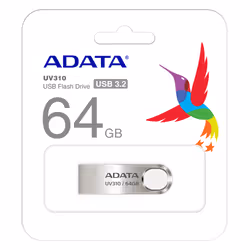 ADATA AUV210-64G-RGD lecteur USB flash 64 Go USB Type-A 2.0 Beige - Vue supplémentaire 5