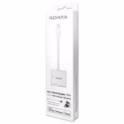 ADATA AI910 lecteur de carte mémoire Micro-USB/Lightning Blanc