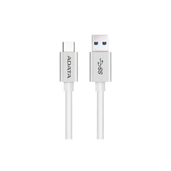 ADATA USB-C - USB 3.0, 1m câble USB USB 3.2 Gen 1 (3.1 Gen 1) USB C USB A Blanc