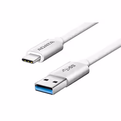ADATA USB-C - USB 3.0, 1m câble USB USB 3.2 Gen 1 (3.1 Gen 1) USB C USB A Blanc