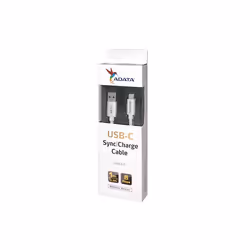 ADATA USB-C - USB 3.0, 1m câble USB USB 3.2 Gen 1 (3.1 Gen 1) USB C USB A Blanc