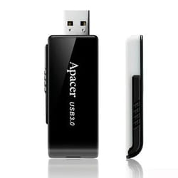 Apacer AH350 64GB lecteur USB flash 64 Go USB Type-A 3.2 Gen 1 (3.1 Gen 1) Noir