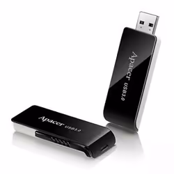 Apacer AH350 64GB lecteur USB flash 64 Go USB Type-A 3.2 Gen 1 (3.1 Gen 1) Noir