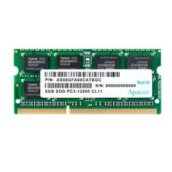 Apacer AS08GFA60CATBGJ module de mémoire 8 Go 1 x 8 Go DDR3 1600 MHz