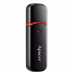 Apacer AH333 32GB, 32 Go, USB Type-A, 2.0, Casquette, 7,8 g, Noir