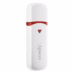 Apacer AH333 32GB, 32 Go, USB Type-A, 2.0, Casquette, 7,8 g, Blanc