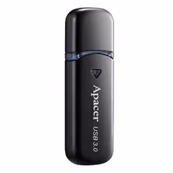Apacer AH355, 64 Go, USB Type-A, 3.2 Gen 1 (3.1 Gen 1), Casquette, 7,8 g, Noir