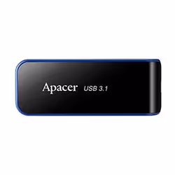 Apacer AH356 64GB, 64 Go, USB Type-A, 3.2 Gen 1 (3.1 Gen 1), Casquette, 8,5 g, Noir