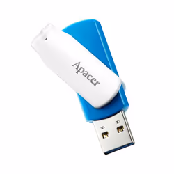 Apacer AH357 lecteur USB flash 64 Go USB Type-A 3.2 Gen 1 (3.1 Gen 1) Bleu, Blanc - Vue supplémentaire 2