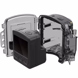 Brinno ATH1000 boitier de caméras vidéo Noir, Transparent