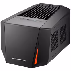 Xigmatek Octans, Mini Tower, PC, Noir, Mini-ITX, Synthétique ABS, Acier, 14 cm