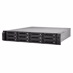 QNAP REXP-1220U-RP boîtier de disques Rack (2 U) Noir