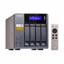 QNAP TS-453A, NAS, Tower, Intel® Celeron®, N3150, Noir