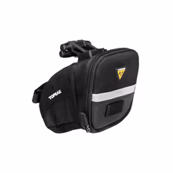 Topeak Aero Wedge, Selle, Sacoche pour bicyclette, Nylon, Noir, 1,31 L, 200 mm