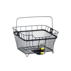 Topeak MTX Basket Rear Arrière Panier de vélo 23,44 L Métal Noir