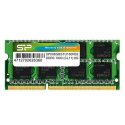 Mémoire SILICON POWER 8GB DDR3 1600 MHZ (SP008GBSTU160N02) - 8 Go - DDR3 - 1600 MHz
