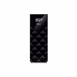 Silicon Power Ultima U03 8GB, 8 Go, USB Type-A, 2.0, Slide, 13 g, Noir