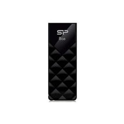 Silicon Power Ultima U03 8GB lecteur USB flash 8 Go USB Type-A 2.0 Noir