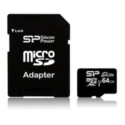 Silicon Power Ellite 64 Go MicroSDXC UHS-I Classe 10