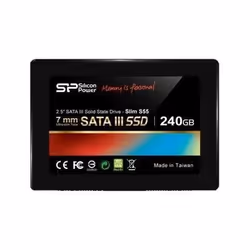 Silicon Power Slim S55, 240 Go, 2.5", 6 Gbit/s